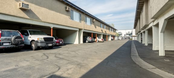 Apartments for rent in Canoga Park , CA parking area