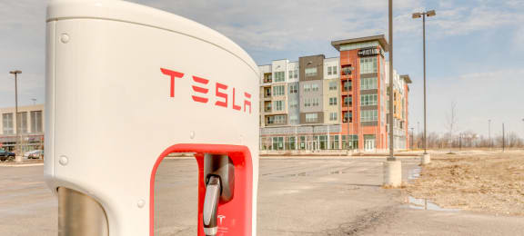 Electric Car Telsa Charging Stations