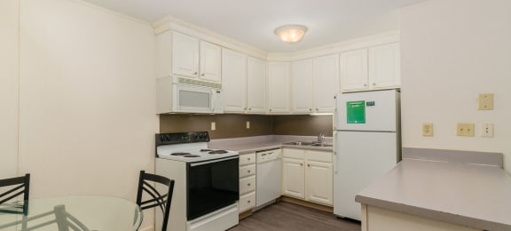 Spacious Kitchen in East Lansing Apartments near Michigan State University | Haslett Arms