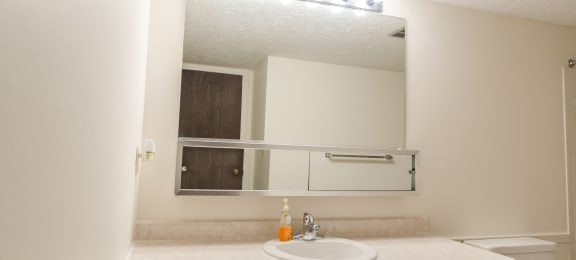 Bathroom Stoneridge Apartments in East Lansing Michigan