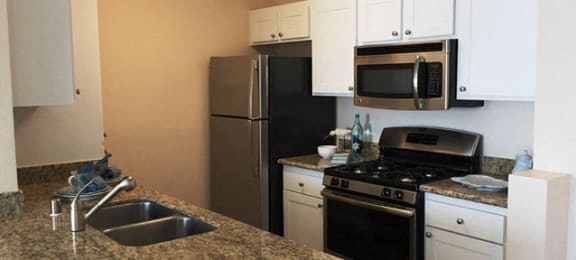 Fully-Equipped Kitchens at 55+ FountainGlen Laguna Niguel, California