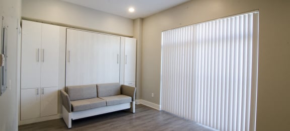 Studio with Murphy Bed Gateway at Belknap Apartments
