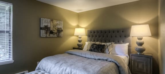 Comfortable Bedroom at Waverly Gardens Apartments, Portland, OR, 97233