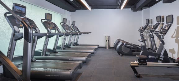24 hour fitness center | The Montrose Apartments in Chicago, IL
