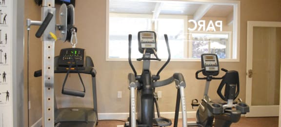 Fitness Center | Parc Station Apartments in Santa Rosa, CA