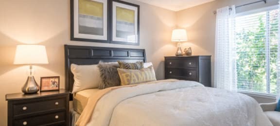 Bedroom  | Parc Station Apartments in Santa Rosa, CA 95401