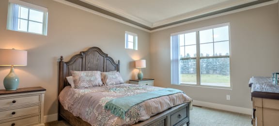 Bedroom of Home For Rent in Holt Michigan | Aspen Lakes Estates