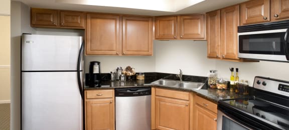Upgraded kitchen at Versailles on the Lakes Oakbrook*, Oakbrook Terrace