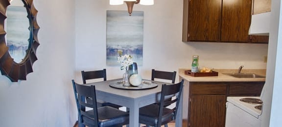 Dining And Kitchen at Knollwood Towers West  Apartments, Hopkins
