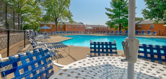 pool at Southwoods Apartments