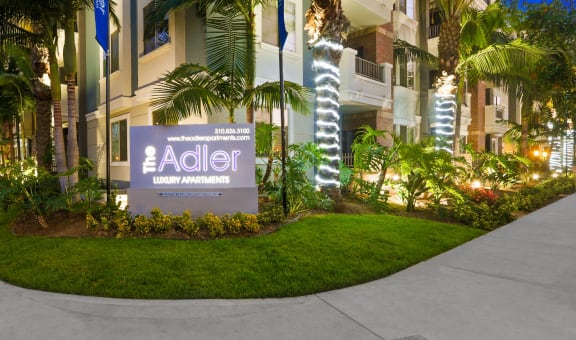 Outdoor at The Adler Apartments, Los Angeles, CA, 90025