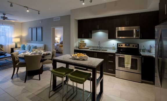 Fully Equipped Kitchen With Modern Appliances at Berkshire Lauderdale by the Sea, Ft. Lauderdale, Florida