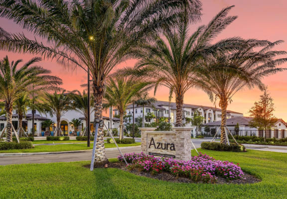 Property Signage at Azura in Kendall, FL
