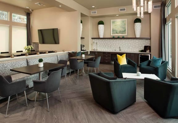clubhouse seating at ALLURE AT 2920, California, 95356