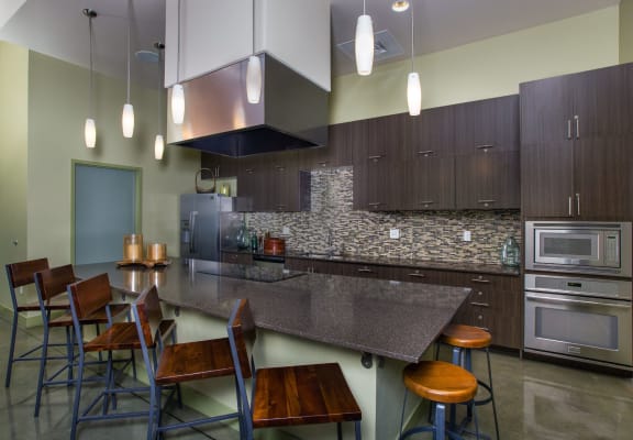Gourmet Kitchen With Island at 2020 Lawrence, DENVER