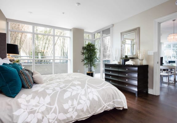 Gracious Bedrooms and Bathrooms at Astoria at Central Park West Apartments, Irvine, CA, 92612