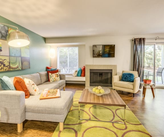 Bright and Spacious Living Room at Montevista