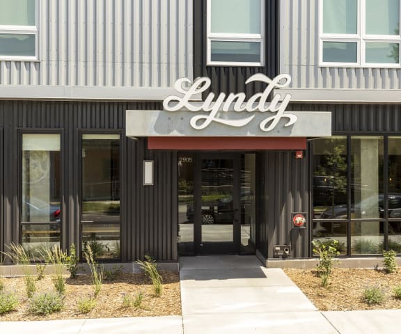 Property Entrance at Lyndy Apartments, Minneapolis, MN