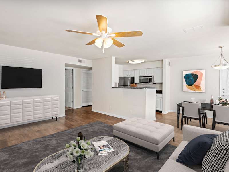 Stonebriar Woods Apartment Homes interior in Overland Park