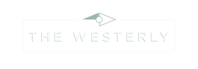 a logo with the words the western on a white background