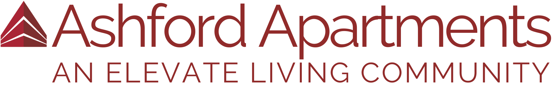 an alternate community logo in pink and black on a black background