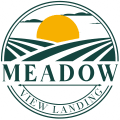 a logo design for a company called meadow valley landings