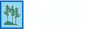 the woods at southlake apartment homes logo