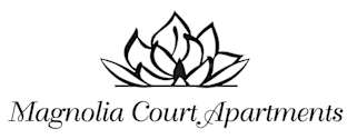 A logo for Magnolia Court Apartments is displayed.