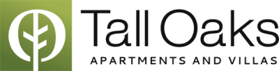 Tall Oaks apartments and villas logo.