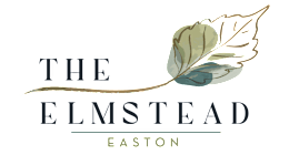 A leaf with the words "The Elmstead Easton" written on it.