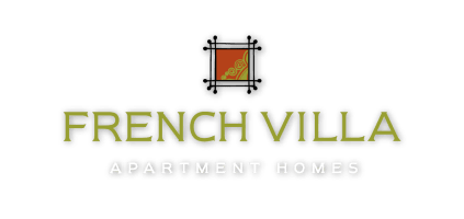 a logo villa apartment homes