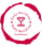 a red logo with a chalice and the words rusty building and find balance
