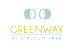 A logo for Greenway at Stadium Park featuring baseballs.