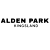 A black and white logo with the letters AP and the words Alden Park.