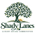 A logo for Shady Lanes, a luxury senior community.
