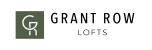 a logo with the words grant row lofts on it