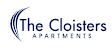 The logo for The Cloisters Apartments.