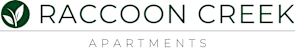 Raccoon Creek Apartments logo on a white background.