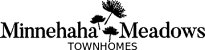 The image is a logo for Minnehaha Meadows Apartments.