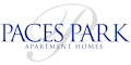 The image is a logo for Paces Park Apartment Homes.