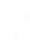 A black and white image of a large white letter Q with the word "THE" above it.