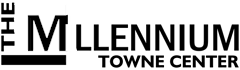 Black logo at The Millennium Towne Center Apartments, Louisiana 70806
