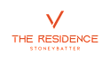 A logo with a red checkmark and the words "The Residence Stonebatter".