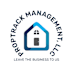 A logo for Proptrack Management LLC featuring a house icon.