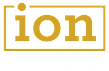 A logo with the word "ion" in a box and the words "Town Center" below it.