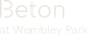 The image is a logo with the text "Beton at Wembley Park".