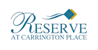 A logo for Reserve at Carrington Place.