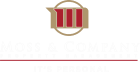 a graphic with the words moss  company property management and the words its personal