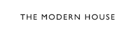the modern house logo with a white background