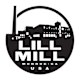 A black and white logo for Lill Mill Monroe-Ga USA.